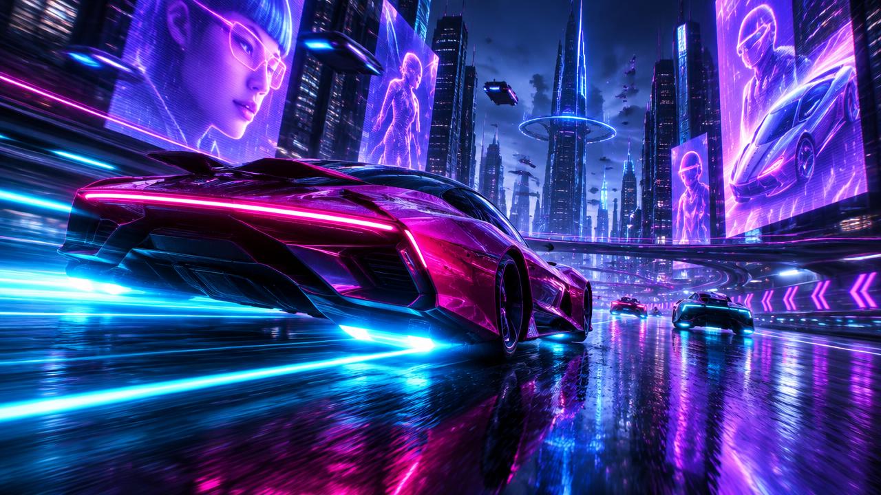 Neon Drift game artwork